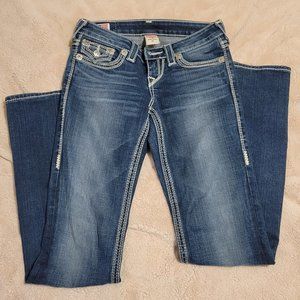 *VINTAGE* True Religion Women's Straight Leg Denim Jeans Size 26